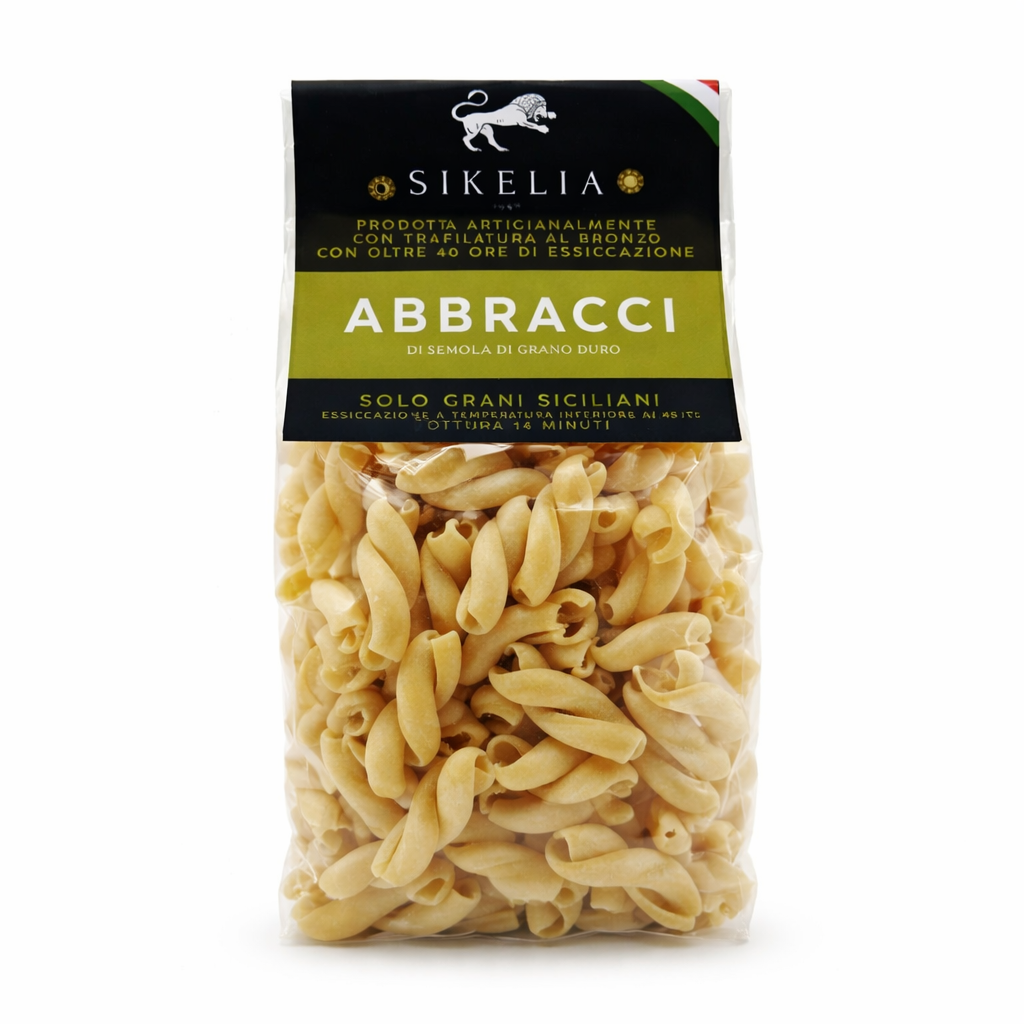 Abbracci di Grano Duro Siciliano 500 g – Pasta Artigianale Trafilata al Bronzo | Sikelia 1958
