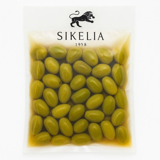 Olive nocellara del belice con sedano e carota